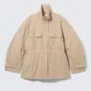 Relaxed Utility Jacket – Beige