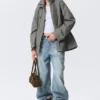 Relaxed Utility Jacket – Grey