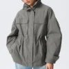 Relaxed Utility Jacket – Grey