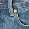 Resolute Curve High Waisted Regular Straight Jeans – 90S Blue – Medium Blue
