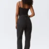 Resolute Curve High Waisted Regular Straight Jeans – Tuned Black – Black