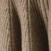 Rib Knit Peplum Zip Sweater – Dusty Mole