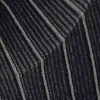 Ribbed Fitted Turtleneck – Dark Blue Stripe