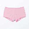 Ribbed Frilled Mini Shorts – Pink