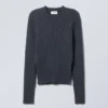 Rora Rib Sweater – Dark Purple