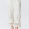 Rosabel Low Rise Loose Lace-Trim Bloomers – White