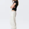 Rosabel Low Rise Loose Lace-Trim Bloomers – White