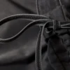 Ruched Crossbody Bag – Black