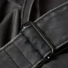 Ruched Crossbody Bag – Black