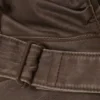 Ruched Crossbody Bag – Dark Brown
