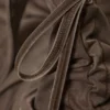 Ruched Crossbody Bag – Dark Brown