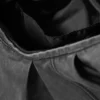 Ruched Crossbody Bag – Washed Black