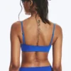 Ruched Triangle Bikini Top – Bright Blue
