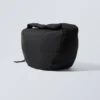 Samir Large Padded Crossbody Bag – Black