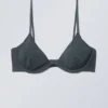 Sandy Mesh Wire Bra – Dark Turquoise