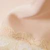 Satin Lace Midi Skirt – Dusty Pink