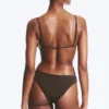 Scoop Bikini Bottoms – Dark Brown