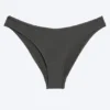 Scoop Bikini Bottoms – Dark Grey – Shimmer