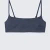 Scoop Neck Bikini Top – Dark Blue