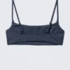 Scoop Neck Bikini Top – Dark Blue