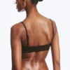 Scoop Neck Bikini Top – Dark Brown