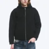 Scuba Zip Hoodie – Black