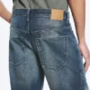 Sculpted Low Rise Loose Tapered Leg Jeans – Baltic Blue – Dark Blue