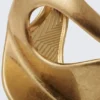 Sculptural Mini Hair Claw – Warm Gold