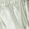 Sheer Drawstring Wide Leg Trousers – Light Mint