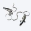 Shell Pendant Earrings – Black/Silver/Pearl