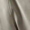 Shiny Short Sleeve Satin Shirt – Light Dusty Green