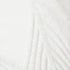Short-Sleeved Knitted Layered Top – White