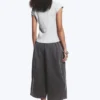 Short-Sleeved Raglan T-Shirt – Grey Melange