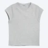 Short-Sleeved Raglan T-Shirt – Grey Melange