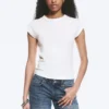 Short-Sleeved Raglan T-Shirt – Off-White