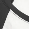 Short-Sleeved Raglan T-Shirt – White/Dark Grey
