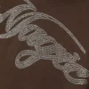 Short Zip Hoodie – Dark Brown – Magic