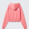 Short Zip Hoodie – Pink – Magic