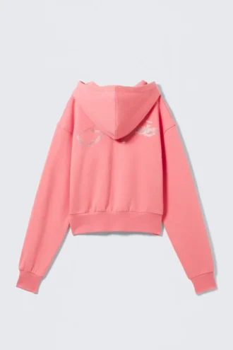 Short Zip Hoodie – Pink – Magic