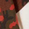 Shrunken Double Layered T-Shirt – Red Camouflage