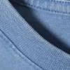 Shrunken Short-Sleeved Cotton T-Shirt – Blue