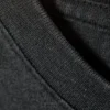 Shrunken Short-Sleeved Cotton T-Shirt – Washed Black