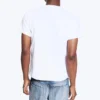 Shrunken Short-Sleeved Cotton T-Shirt – White