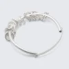 Silver Plated Multi-Ring Necklace – Silver