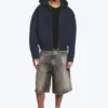 Simon Graphic Scuba Zip Hoodie – Dark Blue – Tristar