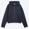 Simon Graphic Scuba Zip Hoodie – Dark Blue – Tristar