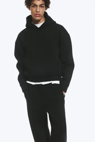 Simon Scuba Hoodie – Black