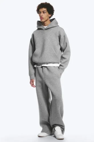Simon Scuba Hoodie – Grey Melange