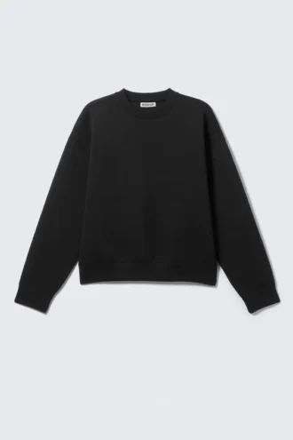 Simon Scuba Sweatshirt – Black