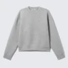 Simon Scuba Sweatshirt – Grey Melange